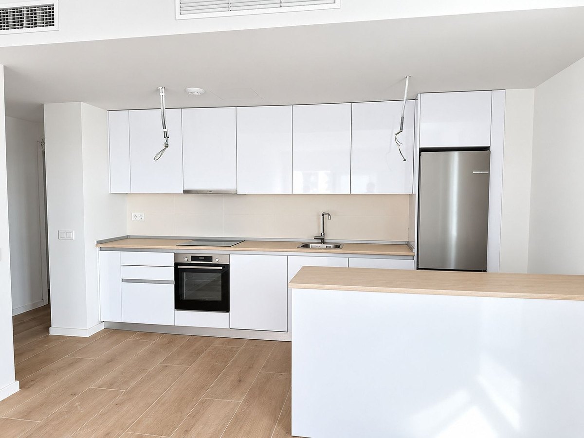 The kitchen, integrated and equipped