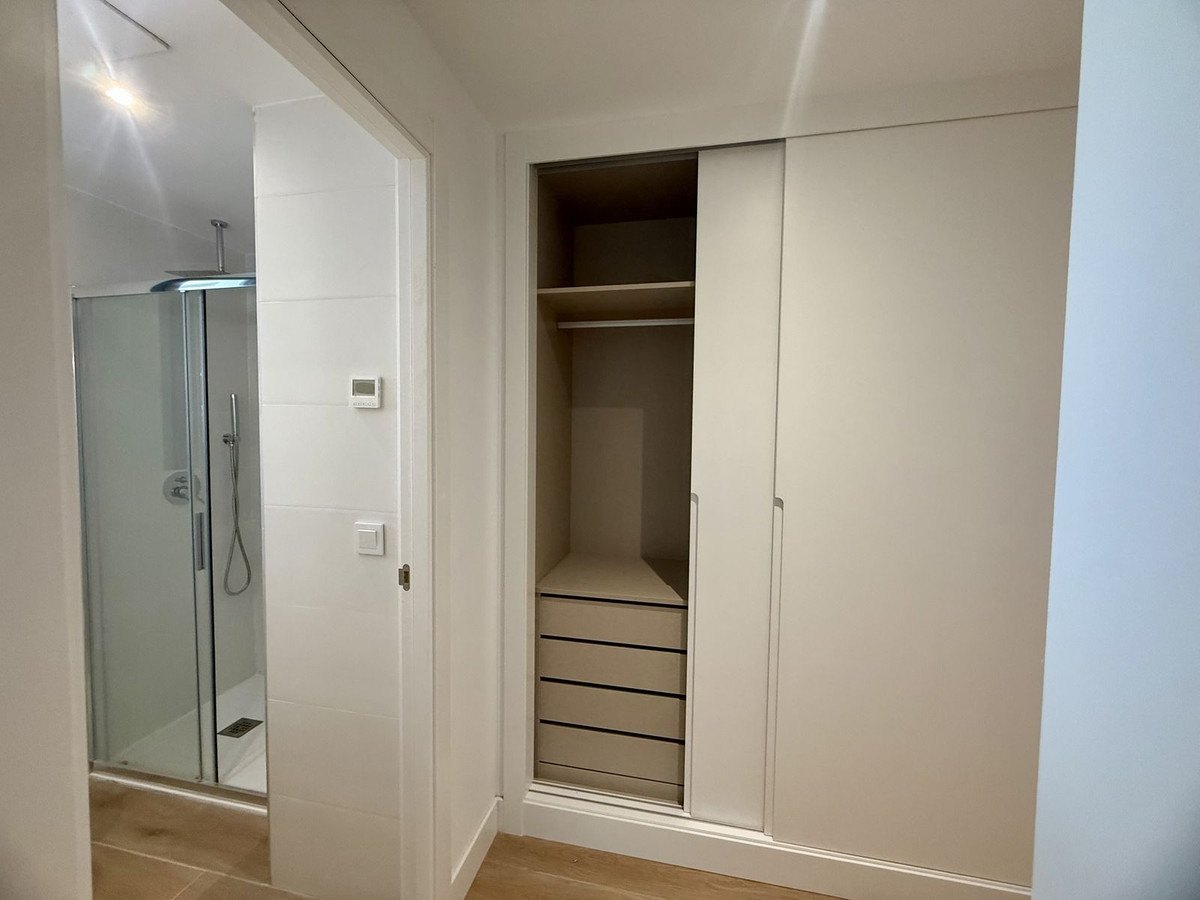 Wardrobe and bathroom