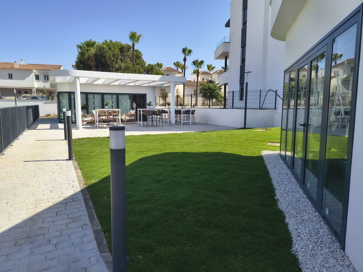 Gardens beside the clubhouse