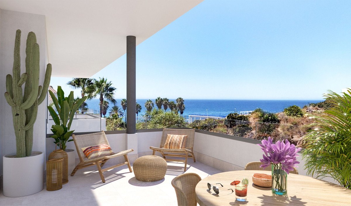 A terrace furnished for the evening — a computer-generated image
