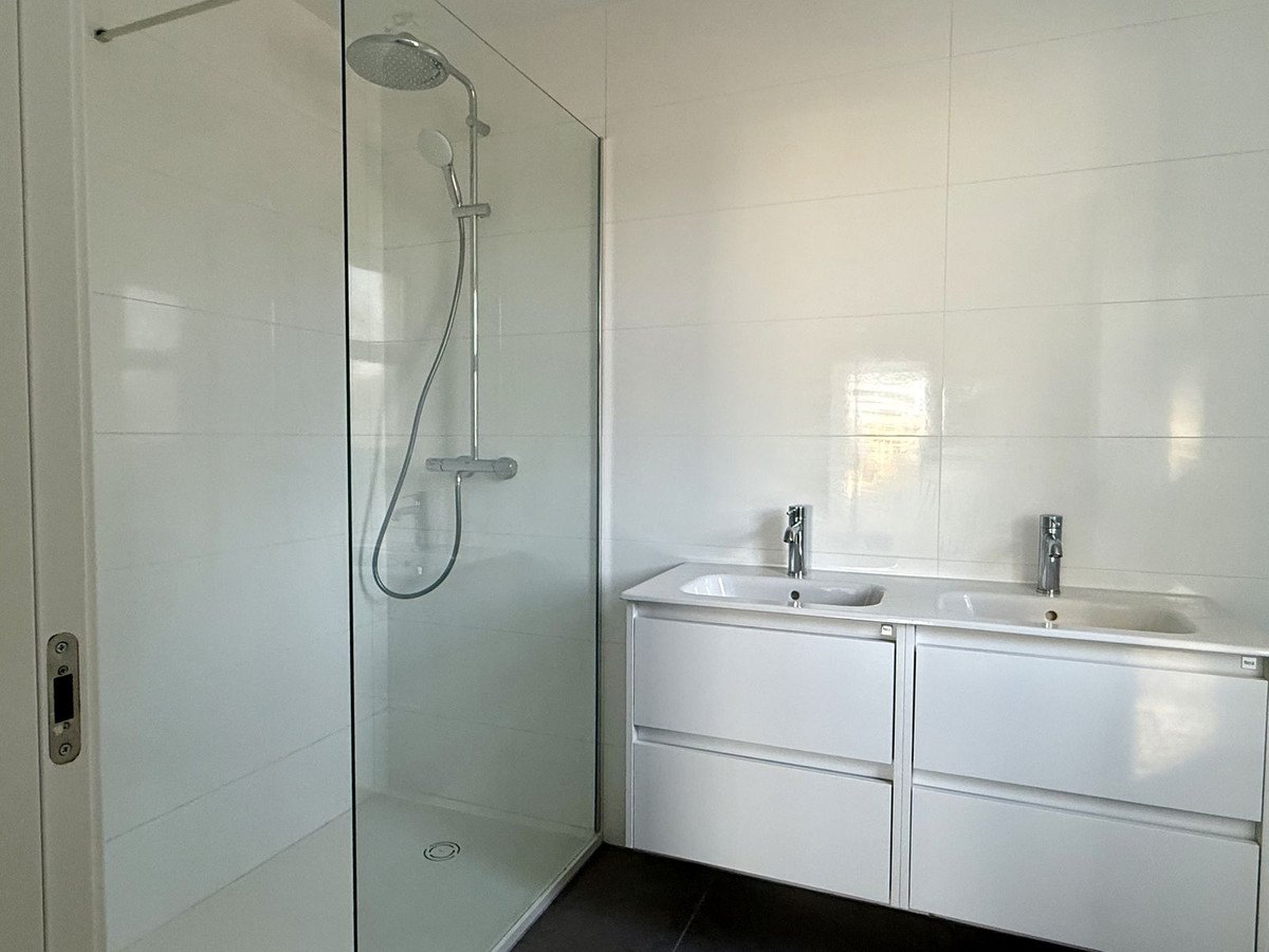 Bathroom with a walk-in shower