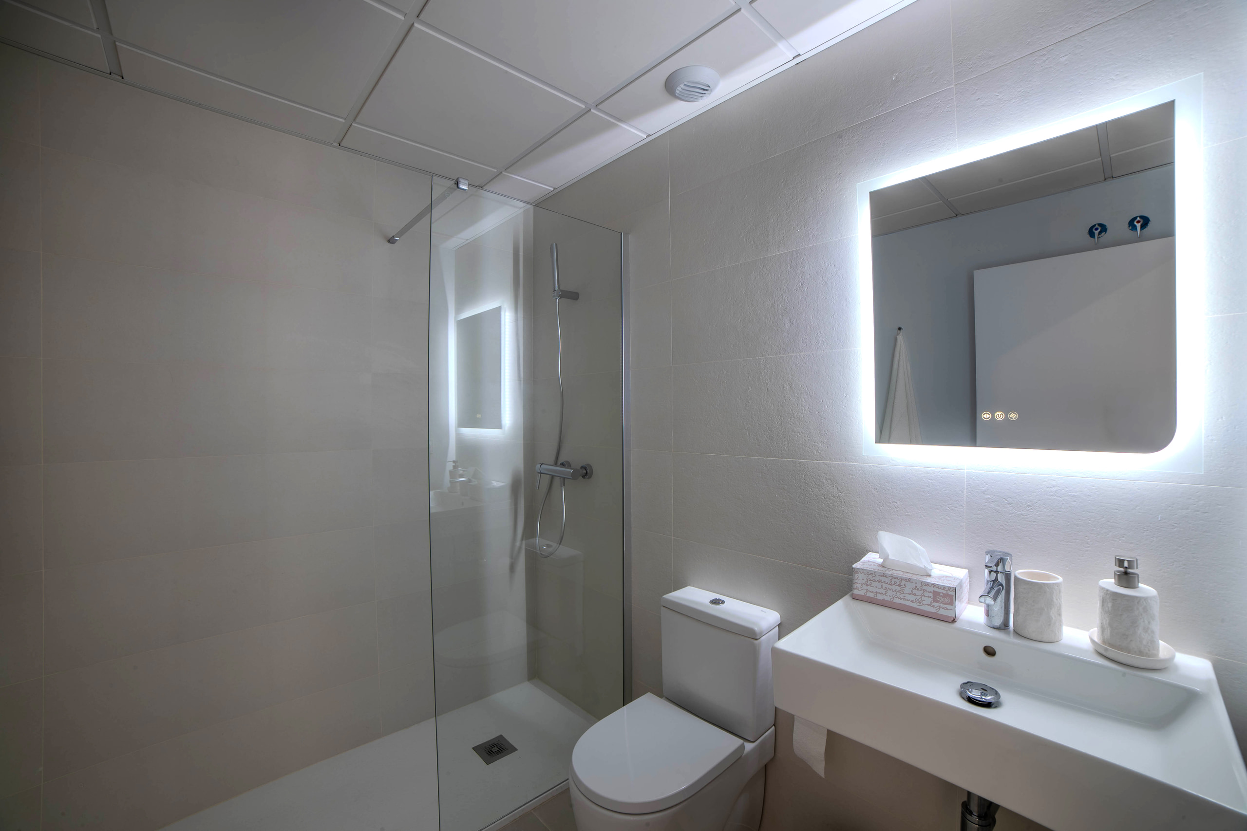 Bathroom in the ground-floor show home