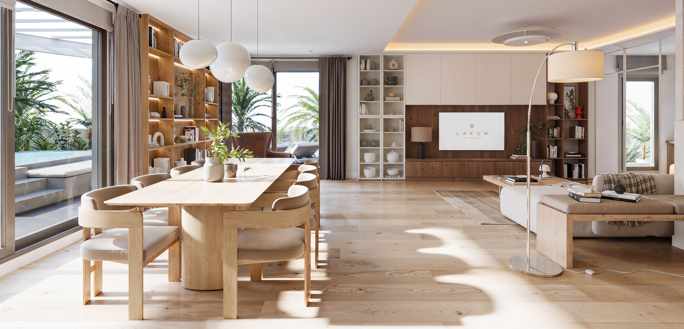 Living and dining