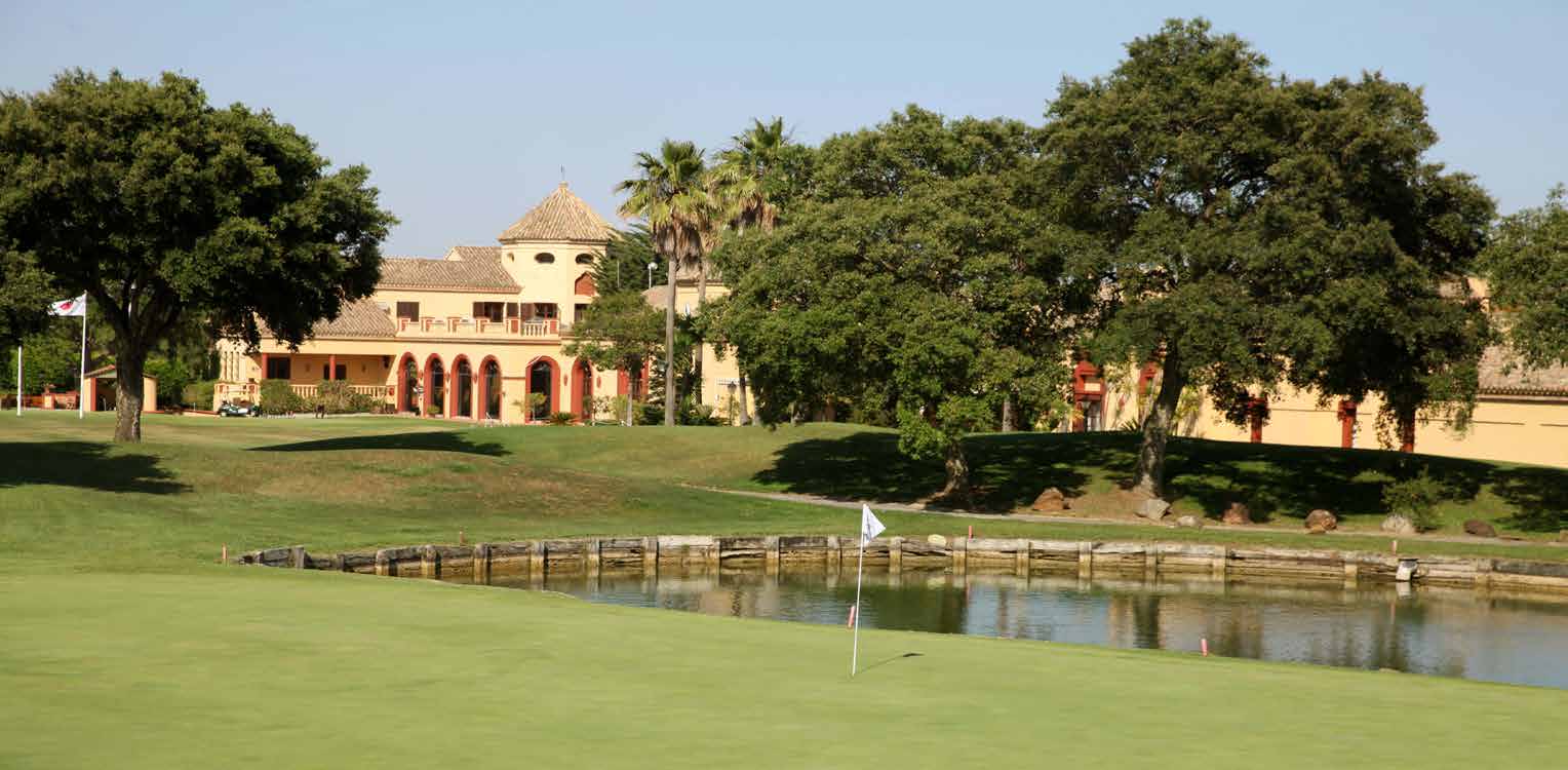 The San Roque Club clubhouse