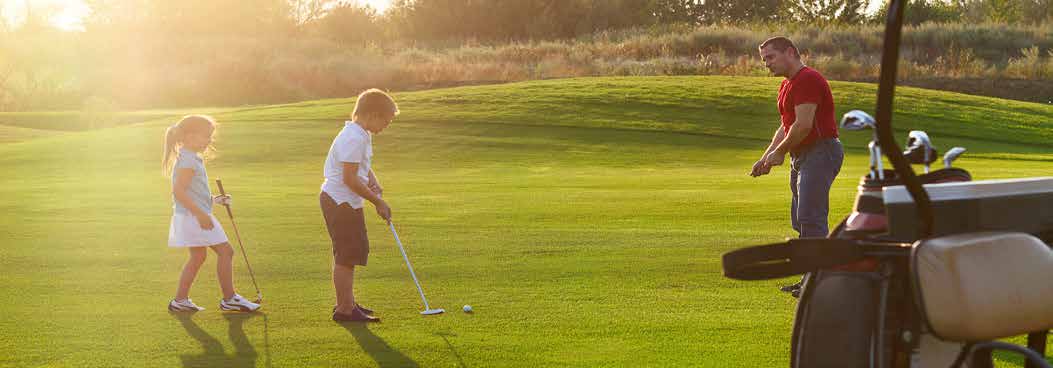 On the course at San Roque Club